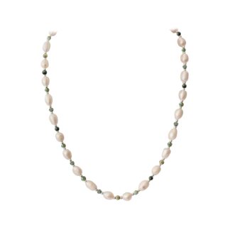 Perlový náhrdelník s tyrkysom